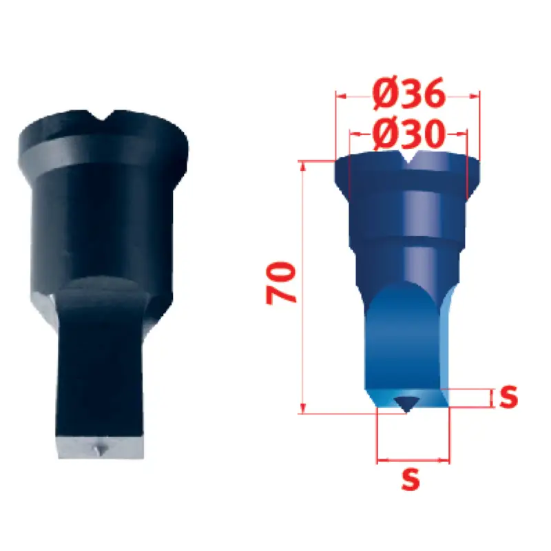 Finale Aktion Metallkraft Vierkant-Stempel Nr.2 16 mm
