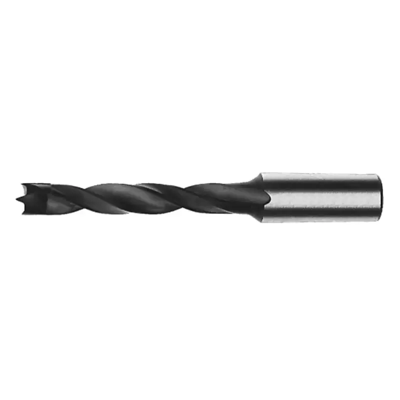 Finale Aktion STEHLE 2031 Dübelbohrer mit Rückenführung, D5 NL30 GL57,5 Schaft: 10x19 mm, links