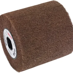 Zertifiziert BOSCH Vliesschleifwalze für Satinierer, 19 mm, grob, 100 mm