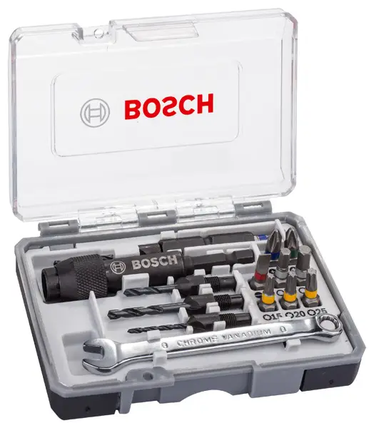 Markenprodukt BOSCH 20tlg. Schrauberbit-Set Drill&Drive