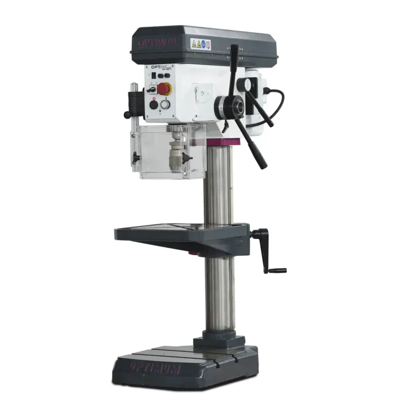 Optimum Tischbohrmaschine OPTIdrill DH 28FT Aktions-Set inkl. Maschinenschraubstock Direkt Vom Hersteller