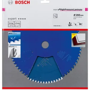 BOSCH Expert for High Pressure Laminate Kreissägeblatt 260x30-80 Kracherpreis