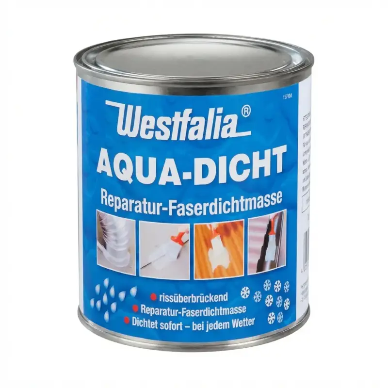 Highlight Aqua Dicht - graue Abdichtmasse, faserverstärkt, 1 L Dose