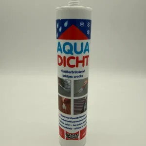 Super-Preis Aqua Dicht 300 ml - streichbare, elastische Reparatur Dichtmasse, Farbe Grau