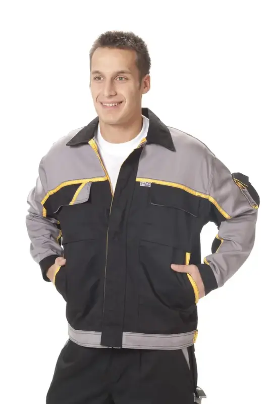 Arbeits Blouson, Farbe schwarz/grau, Gr.48 Preiswert