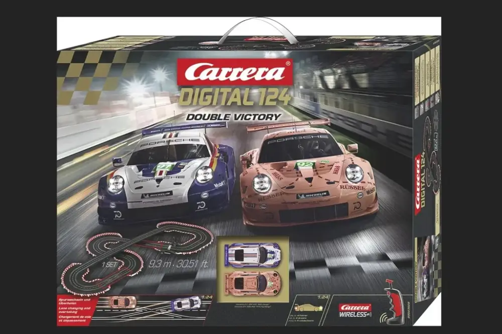 Abverkauf Digital 124 Autorennbahn Double Victory
