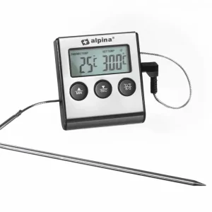 Digital Grill/Bratenthermometer Edelstahl Bestpreis