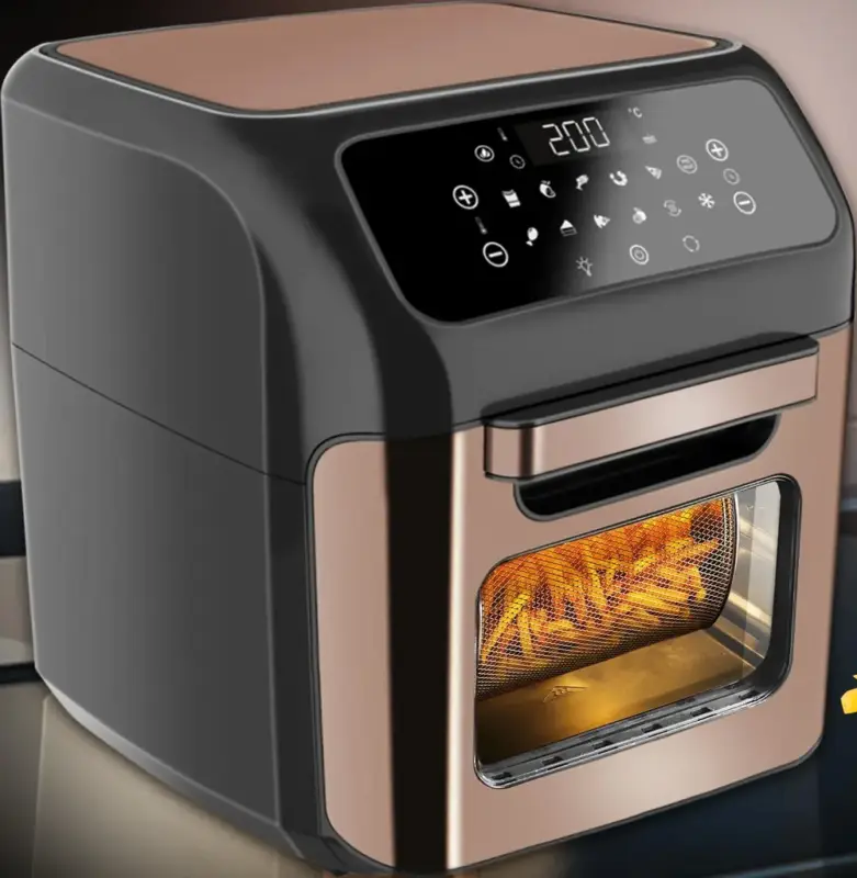 Neue Kollektion Digitale Heißluftfritteuse XXL mit Grillfunktion, 12 l