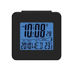 Billig Digitaler Funkwecker REC-34 schwarz