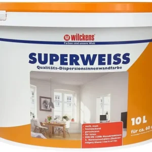 Sonderangebot Dispersionsfarbe Superweiss, 10 Liter