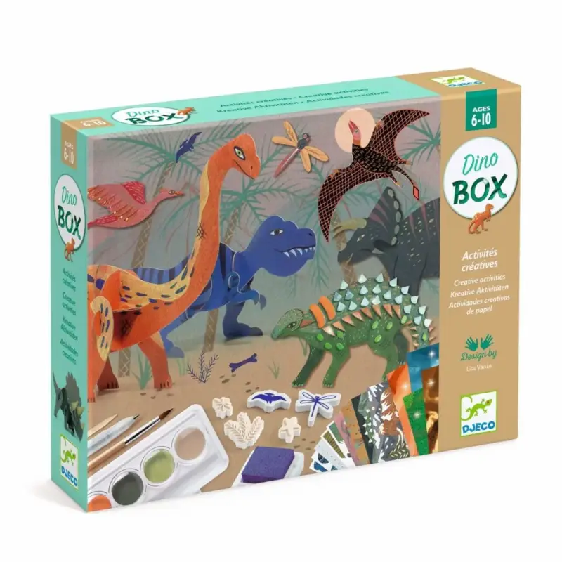 Djeco Bastelset, Kreativitätsset, Multi Activity Kit - Dinosaurier Versand Am Gleichen Tag