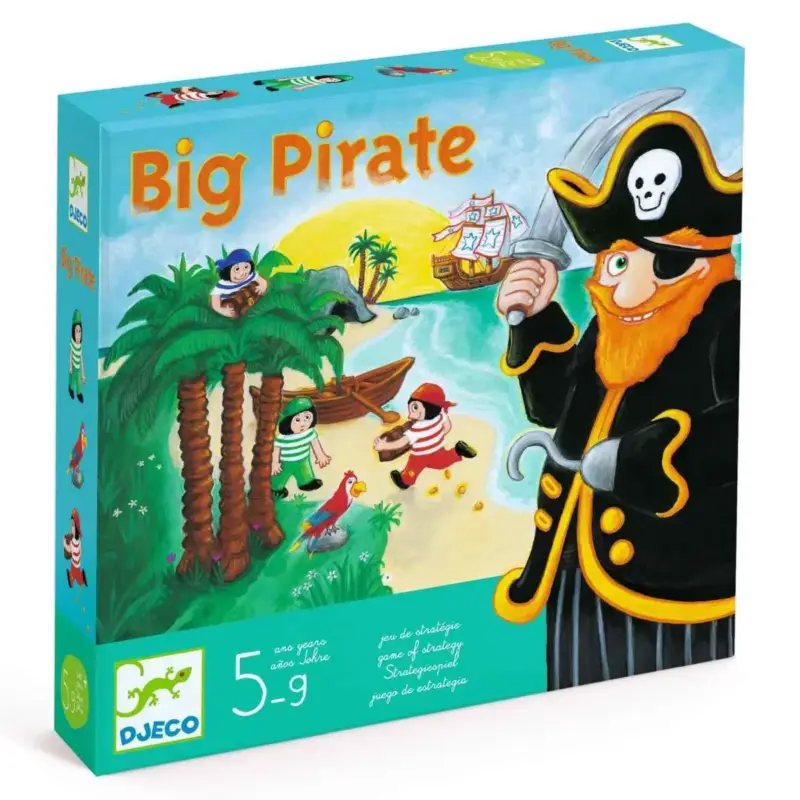Abverkauf Djeco Brettspiele, Strategiespiel - Big pirate