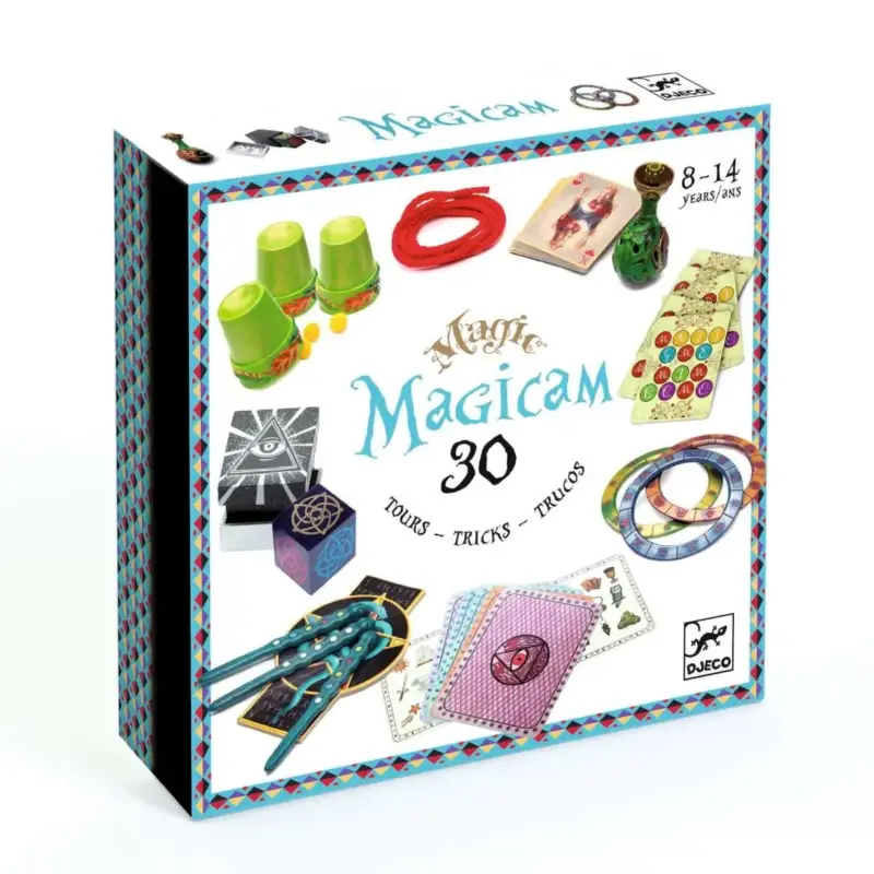 Djeco Brettspiele, Zauberkasten, Zauberset - Zaubertricks: Magicam - 30 tricks Schneller Versand