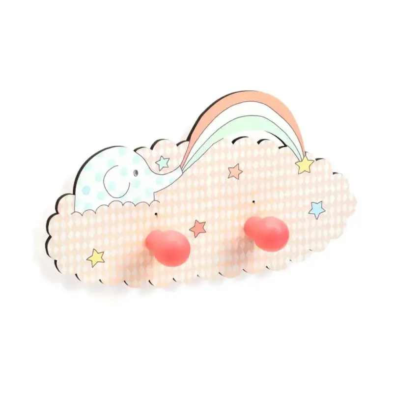 Djeco Kinder Garderobe Elefant Expressversand