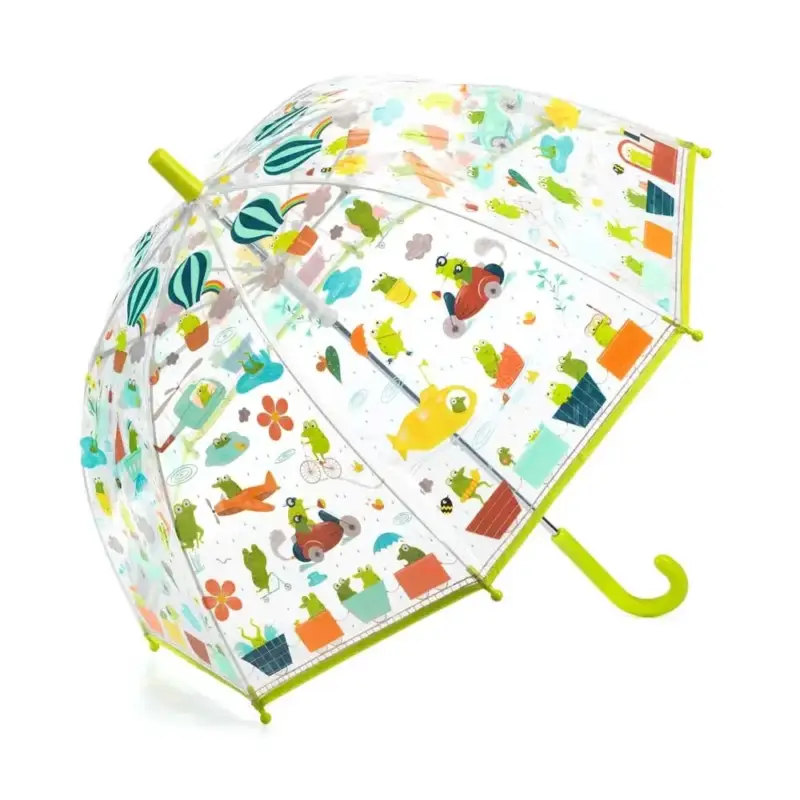 Djeco Kinder Regenschirm Frösche Rabatt