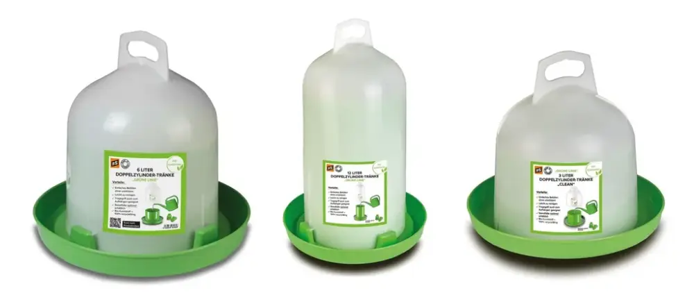 Doppelzylindertränke Bio-Line 3 l Sonderaktion