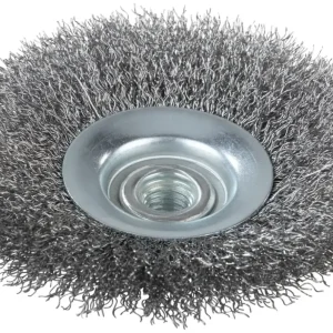 Neu Drahtbürste gewellt, Ø 115 mm, M 14
