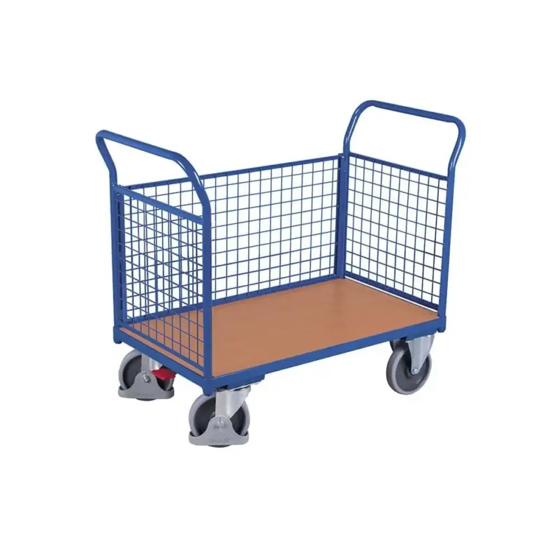 Drahtgitterwagen, Dreiwandwagen 500 kg, Typ XL, EasySTOP Rabatt