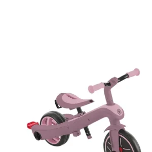 GLOBBER EXPLORER TRIKE 4in1 ECO – Kinderwagen, Dreirad und Laufrad, 10/8,5 Zoll, TPR-Sitz, höhenverstellbar, beere Sonderaktion
