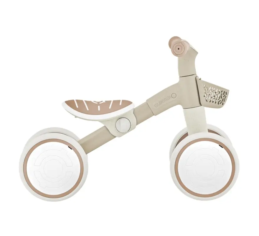 GLOBBER LEARNING BIKE –Aufsitzrad, Lernrad, 7 Zoll EVA-Bereifung, 4-rädrig, Sattel höhenverstellbar, taupe Heißes Angebot