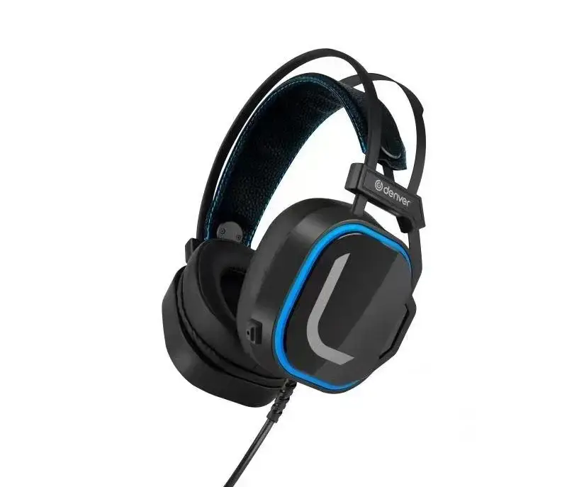 Bestseller Gaming Headset mit USB Anschluss und LED Licht, geschlossene Kopfhörer