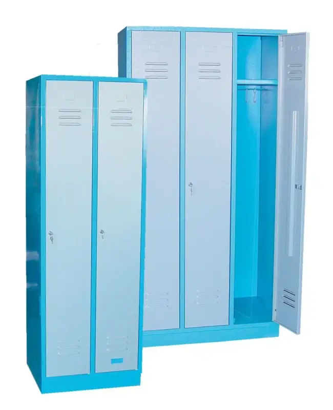 Garderobennschrank GS 2, 600 x 500 x 1775 mm. Geprüft