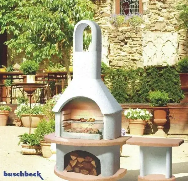Preiswert Garten Grillkamin CARMEN