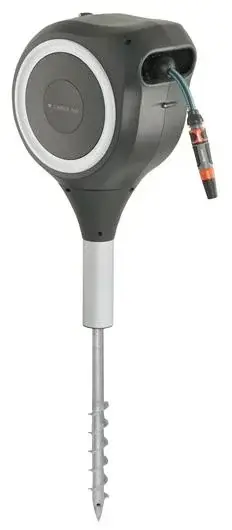Garten-Schlauchbox RollUp S (weiß) 15 m Sonderangebot