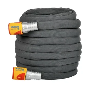 Geprüft Gartenschlauch "Tuffhoze", Nylon, Grau, 35 m x Ø15 mm