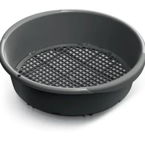 Preis Gesenkt Gartensieb RESPANA, schwarz, Durchmesser 374 mm