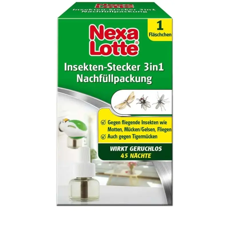 Ausverkauf Insektenschutz Stecker, Mückenstecker, für Steckdose, Nachfüllpackung, 35ml