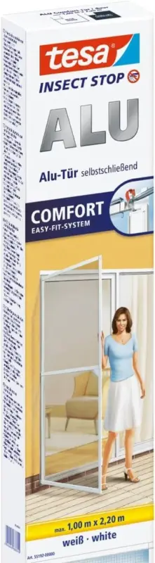 Beliebt Insektenschutz-Tür Alu Comfort 100×220 cm, anthrazit