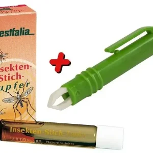 Beliebt Insektenstich-Tupfer + Zeckenzange