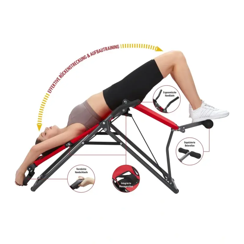 Zertifiziert Inversionstrainer Backlounge, 2in1