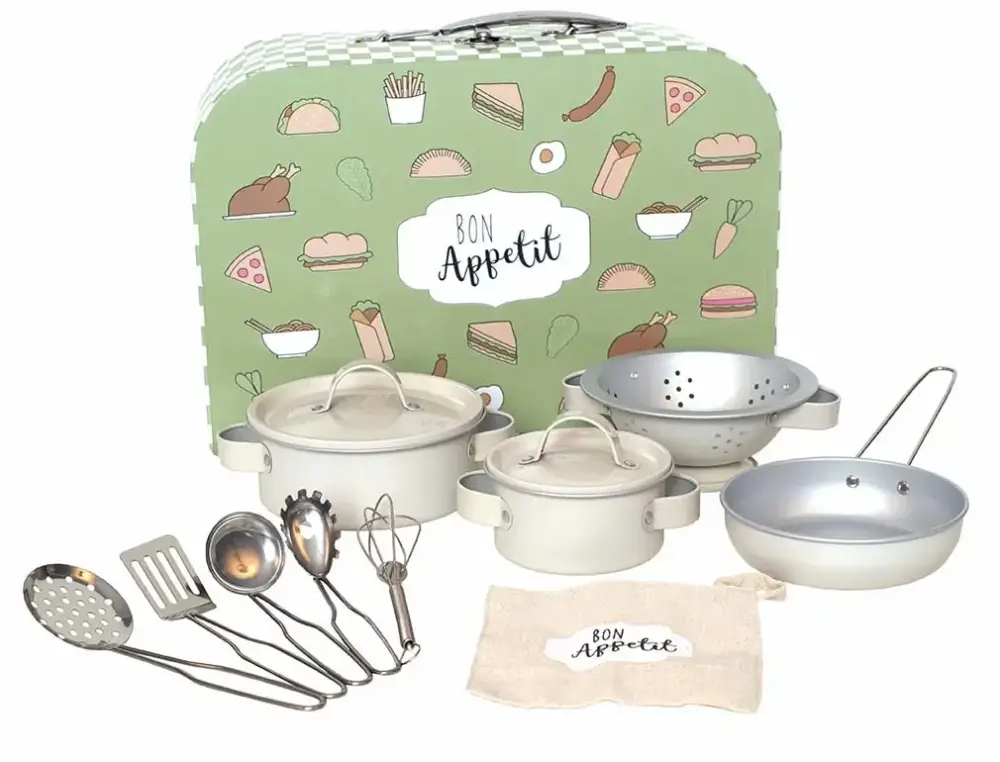 Online Kaufen Jabadabado Kinderküchen Zubehör, Spielküche Zubehör - Kinderkoffer Küchenset