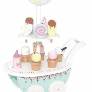 Heißes Angebot Jabadabado Kinderspielzeug, Eiswagen Holz, Eiscreme Spielzeug, Kinder Eiswagen
