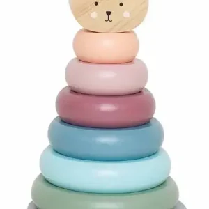Jabadabado Stapelturm, Stapelspielzeug - Teddy Begrenztes Angebot