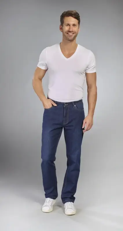 Echt Jeans Regular Fit, Farbe dark blue, Gr.58