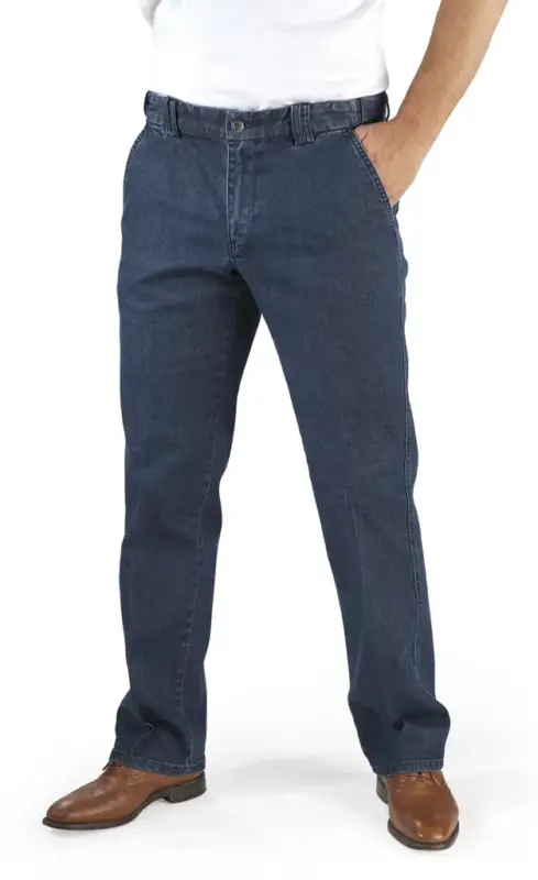 Jeans mit Komfortbund, Farbe bluestone, Gr. 28 Top-Seller