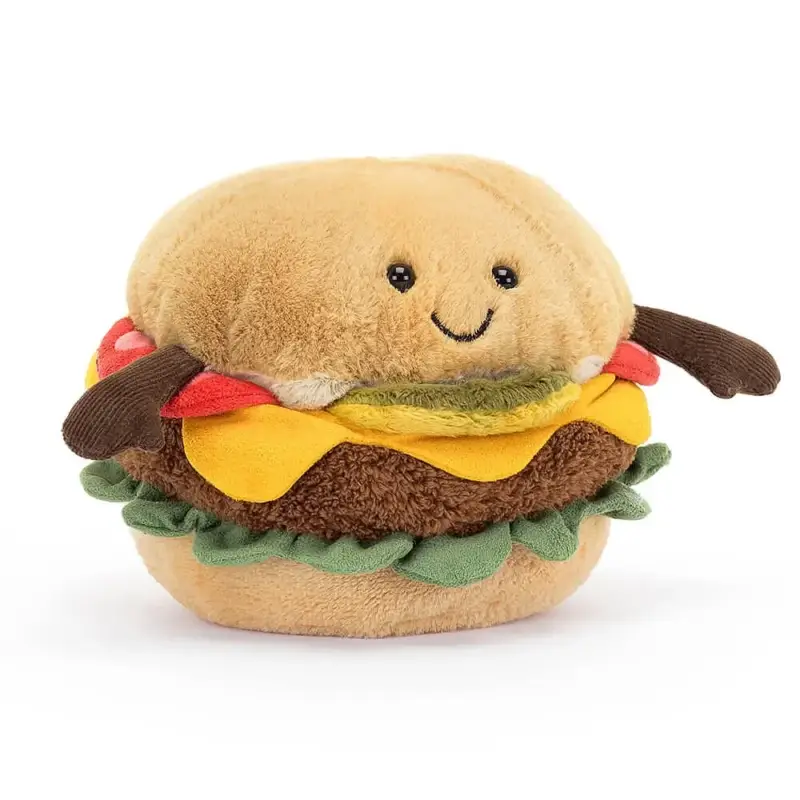 Sichere Zahlung Jellycat Kuscheltier, Plüschtier, Stofftier - Amuseable Burger