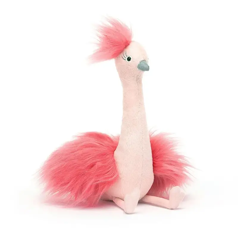 Bestseller Jellycat Kuscheltier, Plüschtier, Stofftier - Fou Fou Ostrich