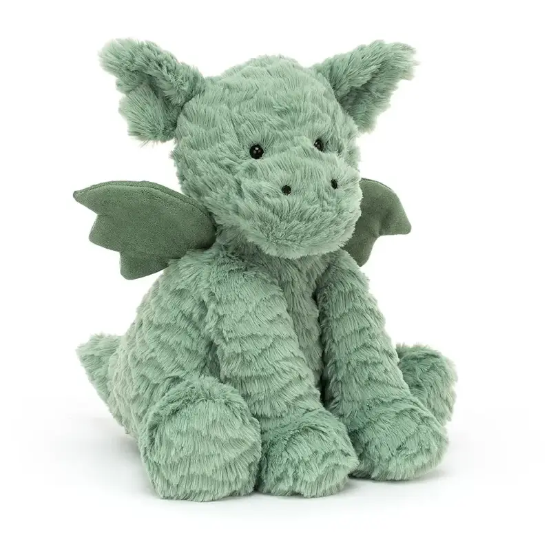 Jellycat Kuscheltier, Plüschtier, Stofftier - Fuddlewuddle Dragon, 23 x 10 cm Günstig