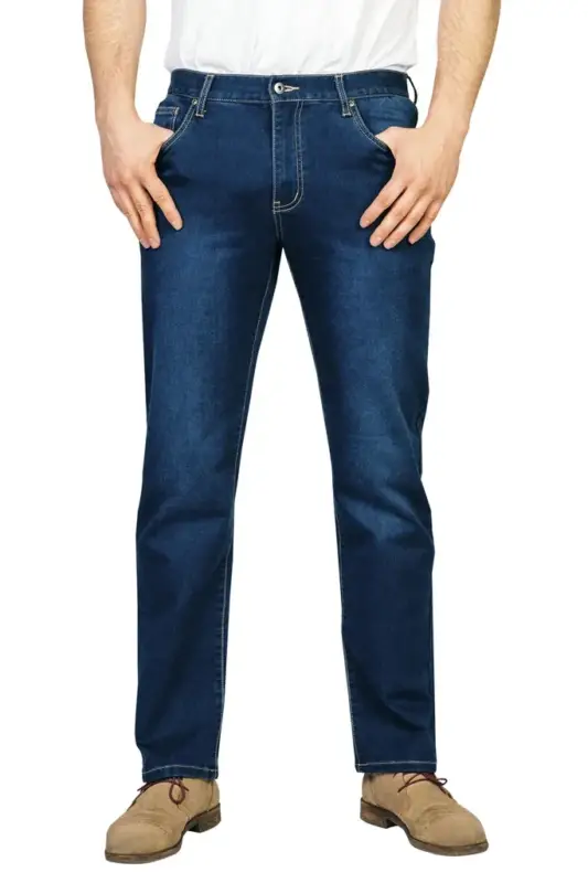 Joggpants aus Stretchdenim, Farbe bluestone, Gr. 58 Markenware
