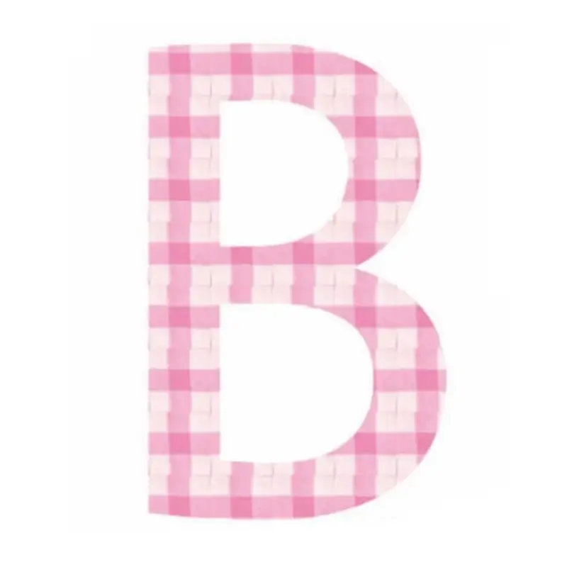 Lilipinso Sticker rosa Buchstabe b Neu