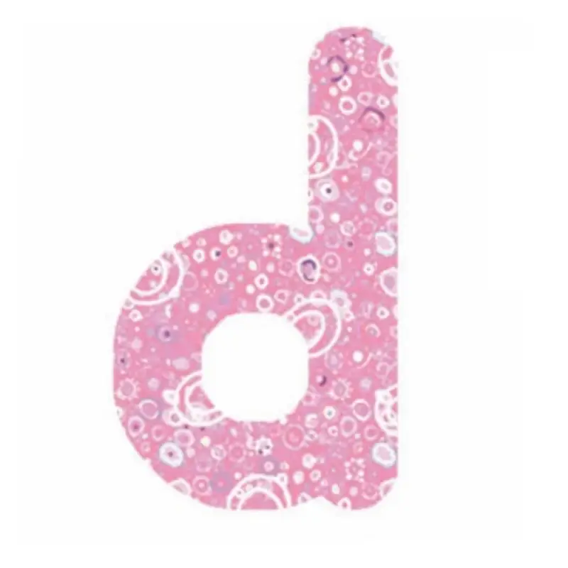 Sofort Bestellen Lilipinso Sticker rosa Buchstabe d