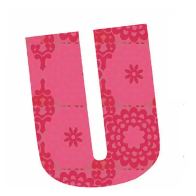 Bestpreis Lilipinso Sticker rosa Buchstabe u