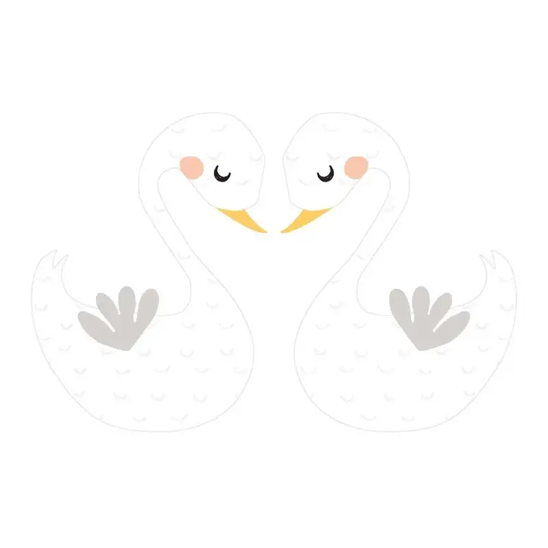 Markenprodukt Lilipinso Wandsticker XL Schwanenpaar