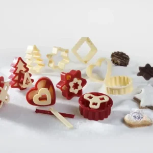 Angebot Linzer-Keksausstecher 12-tlg. Set mit Auswerfer