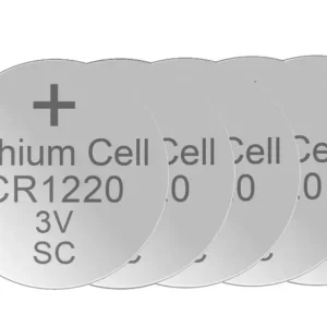 Online Kaufen Lithium Knopfzelle CR1220, 3 Volt - 5 Stück
