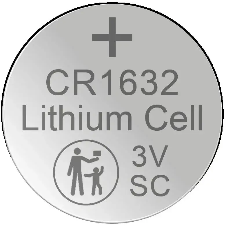 Jetzt Bestellen Lithium Knopfzelle CR1632, 3 Volt - 5 Stück